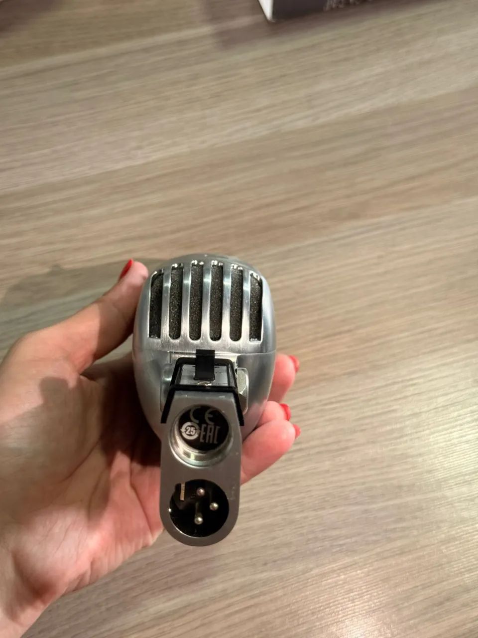 MICROFONE SHURE 565 CLASSIC RETRÔ - ORIGINAL  - Foto 2