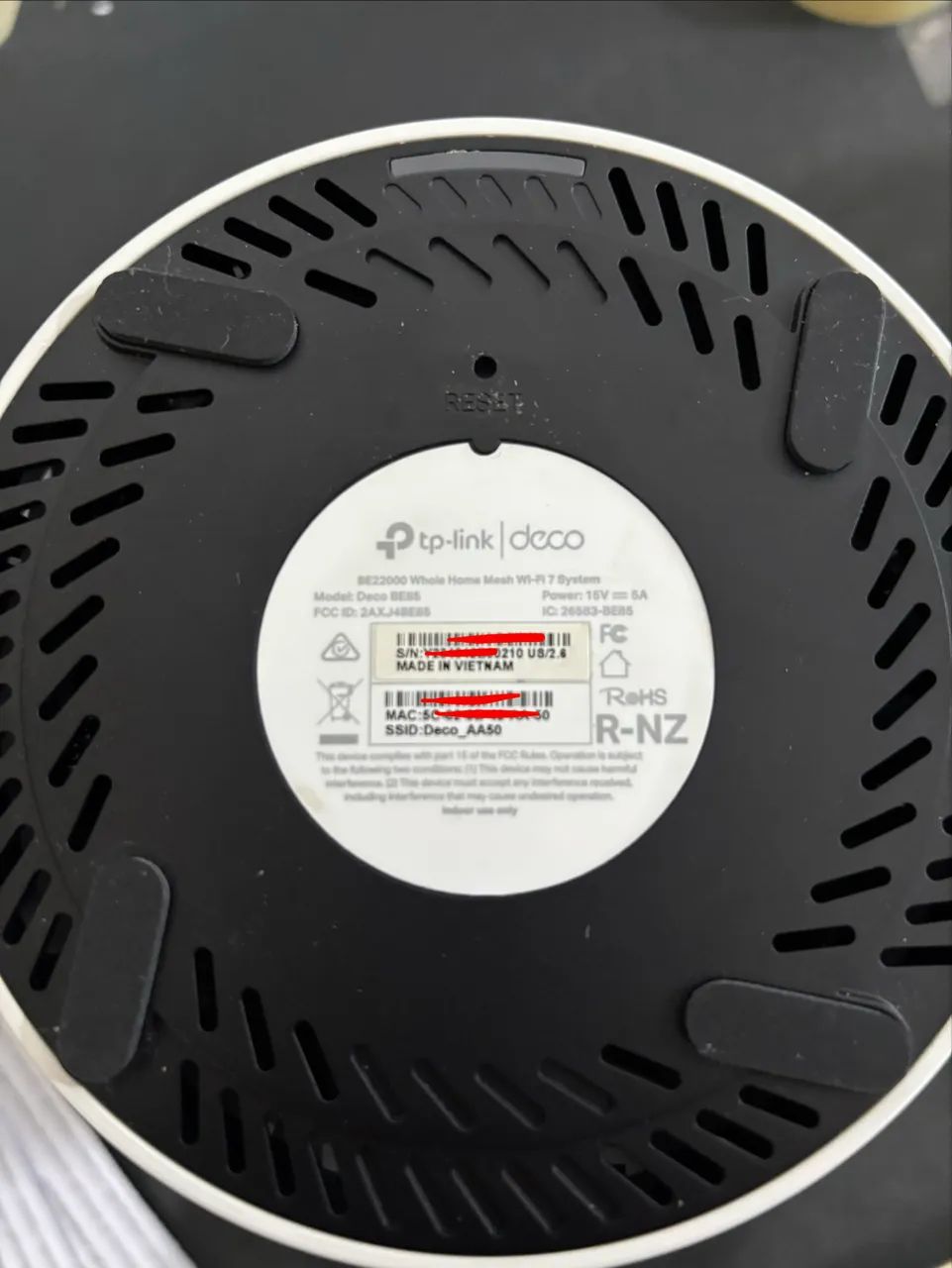 Roteador TP-Link Deco BE85 BE22000 Wifi 7 Triband Poderoso - Foto 3