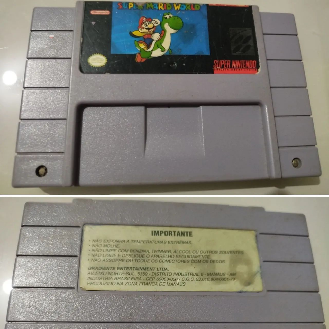 Super Mario World BR Super Nintendo Gradiente  - Foto 4
