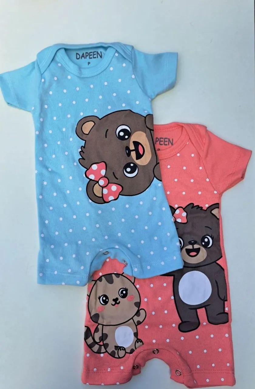 Macacão bebê menina P