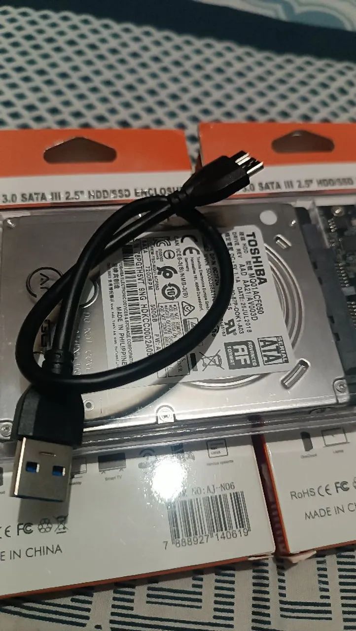 HD externo sata USB 3.0 2,5"  - Foto 3
