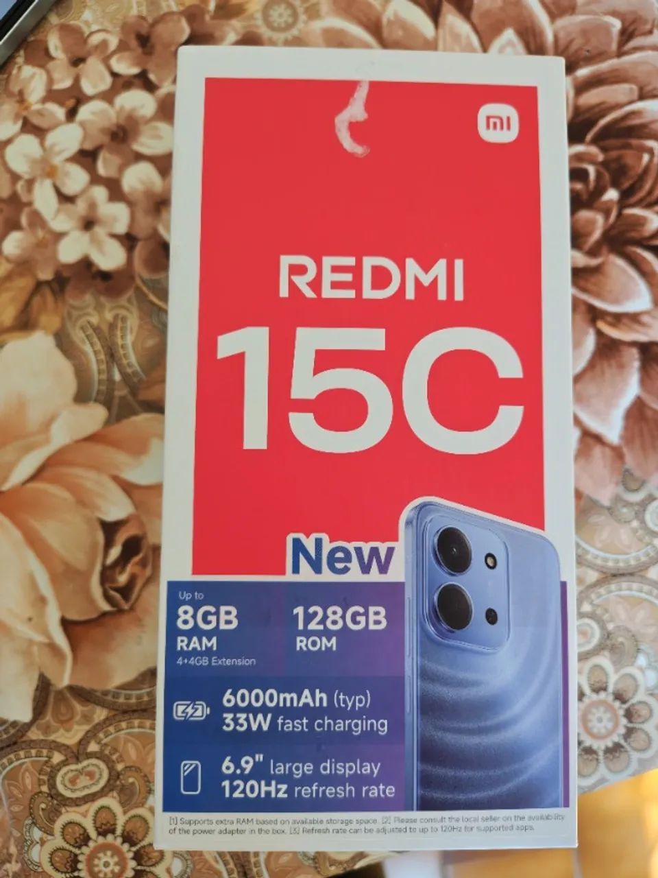 Celular xiamoi Redmi 15 c com 1 mês de uso - Foto 2