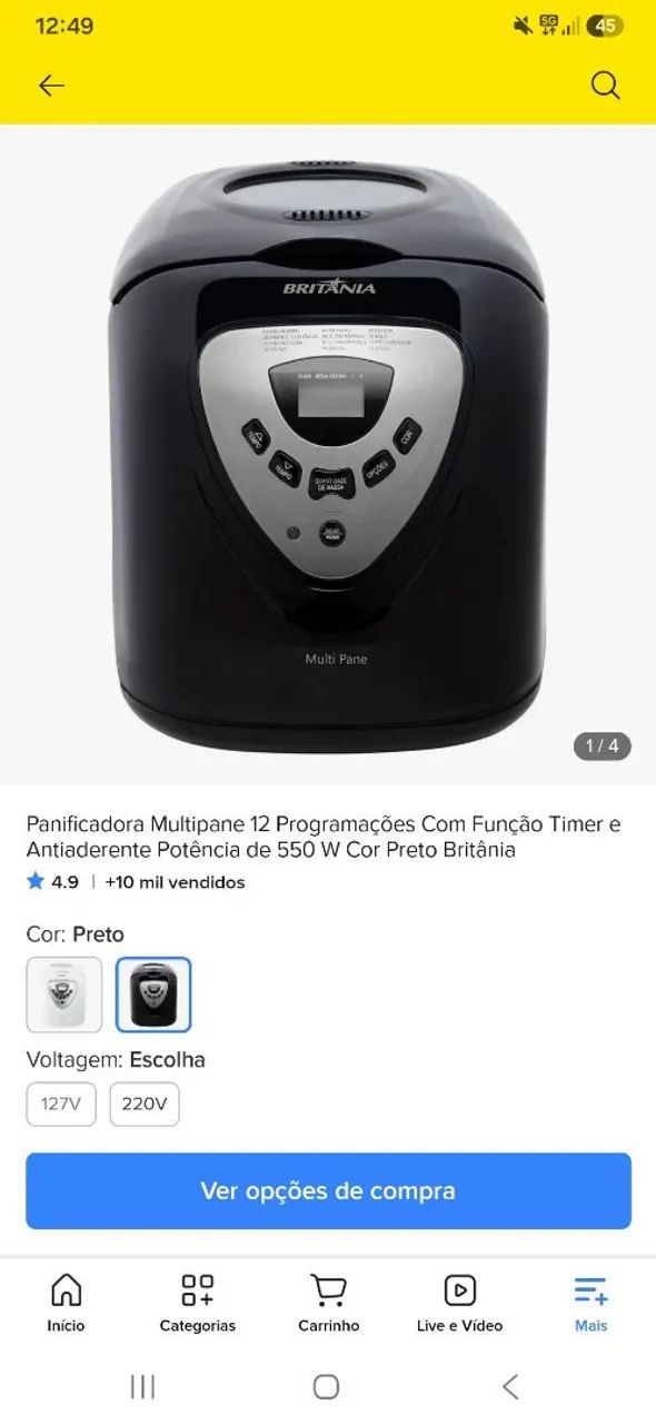 Panificadora multipane