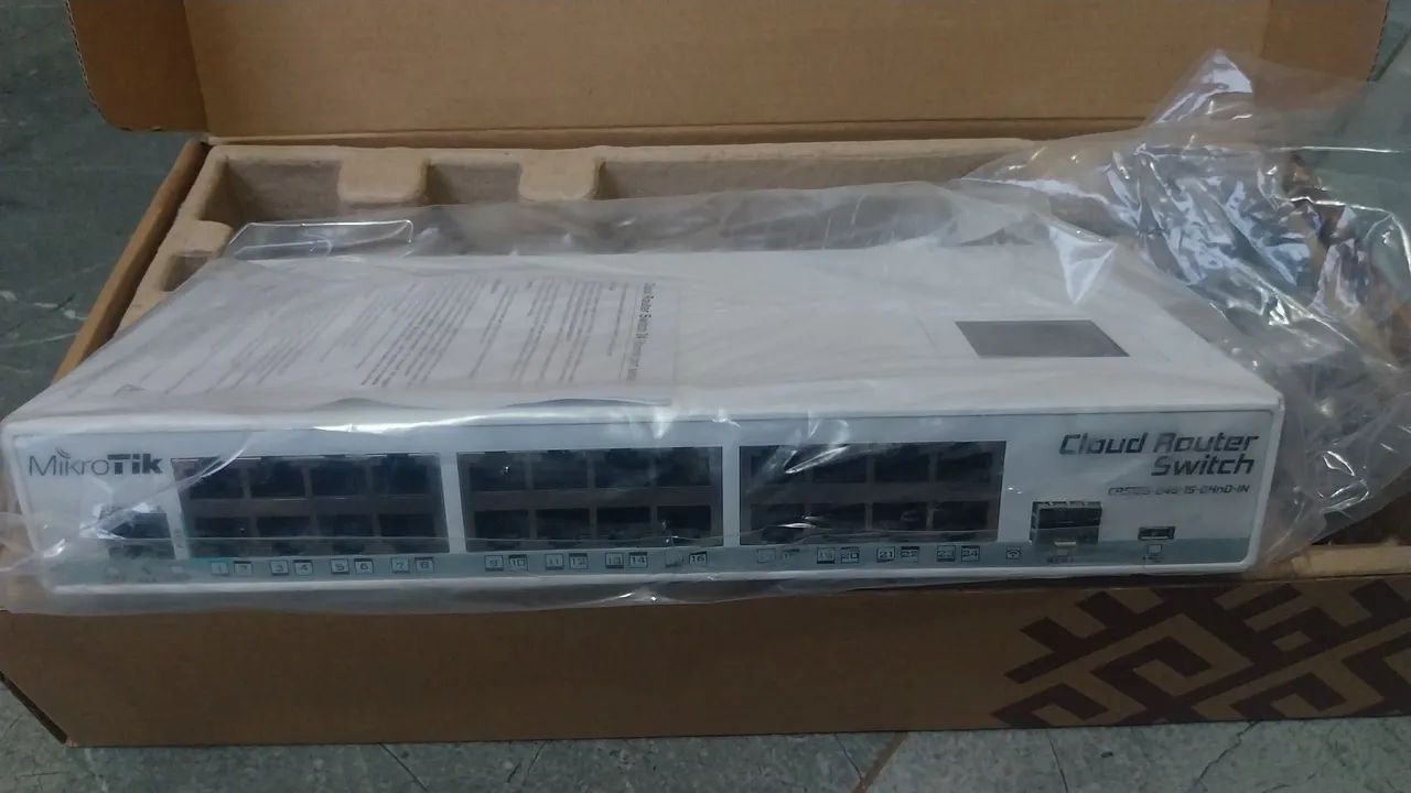 Mikrotik cloud Router (24 portas)