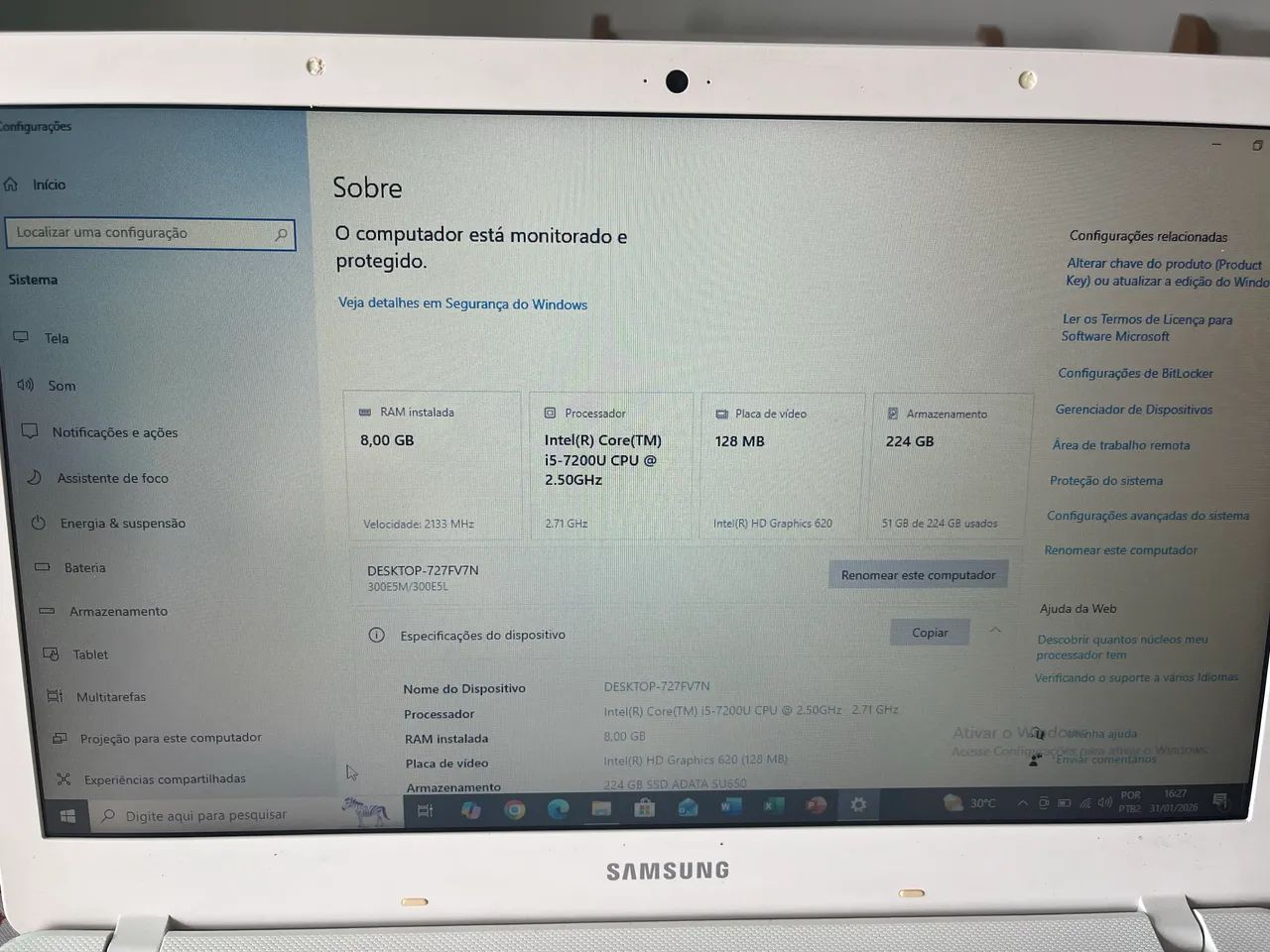 Notebook Samsung i5 - Foto 5