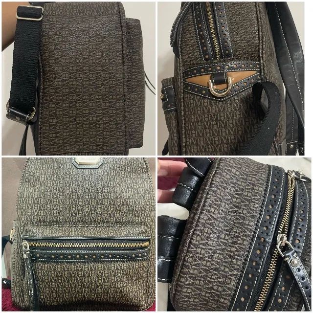 Mochila Victor Hugo Original Couro