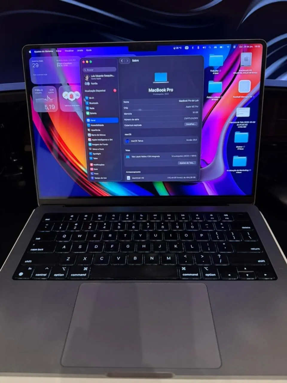 MACBOOK PRO M1 MAX 32GB - 16 POLEGADAS - Notebooks - Jardim da