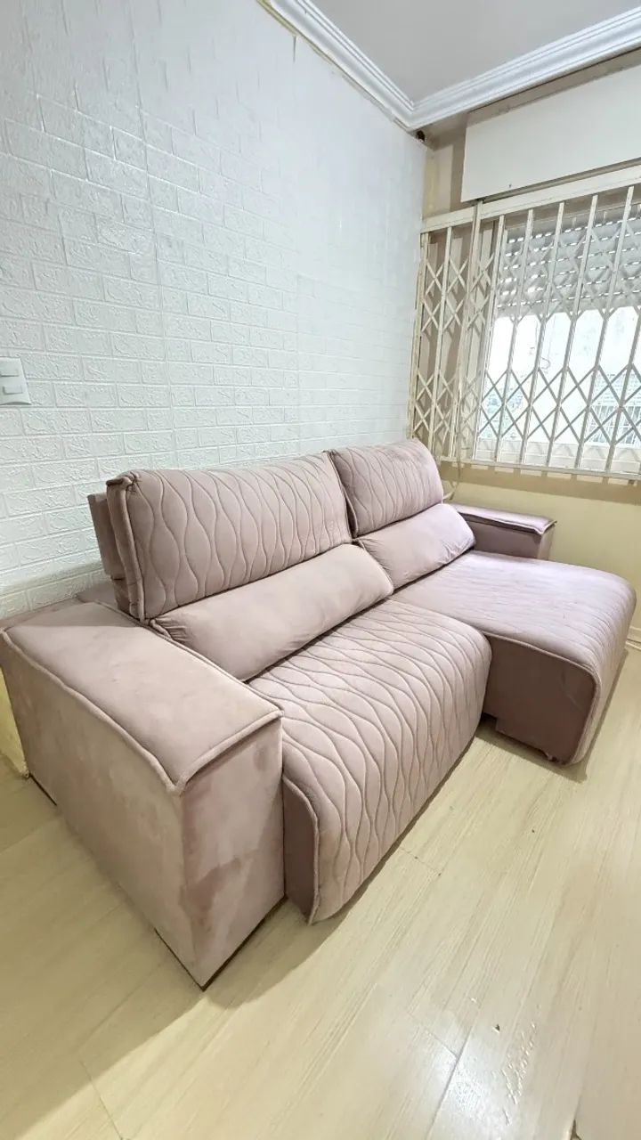 Sofa Suede Rose