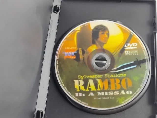 DVD FILME - RAMBO II - DUBLADO - Foto 2