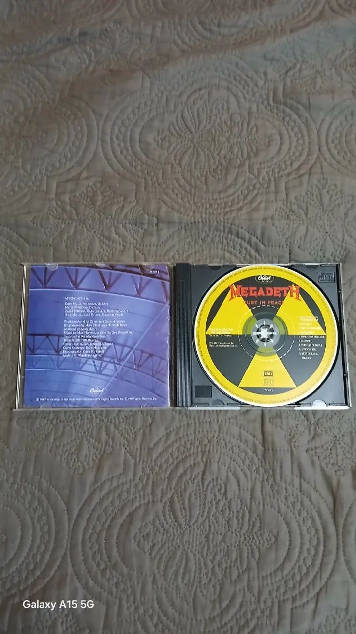 Cd Rust in Peace Nacional.