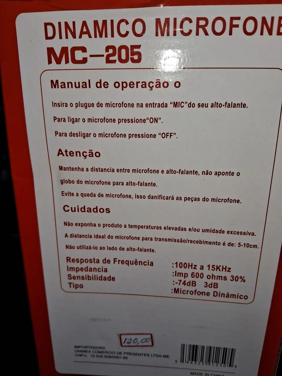 2 Microfones MEX MC-205 - Foto 2