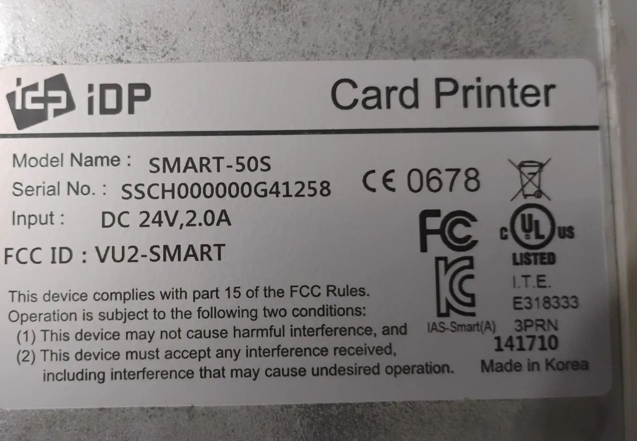 Impressora de cartão Smart CH 50S - Foto 4