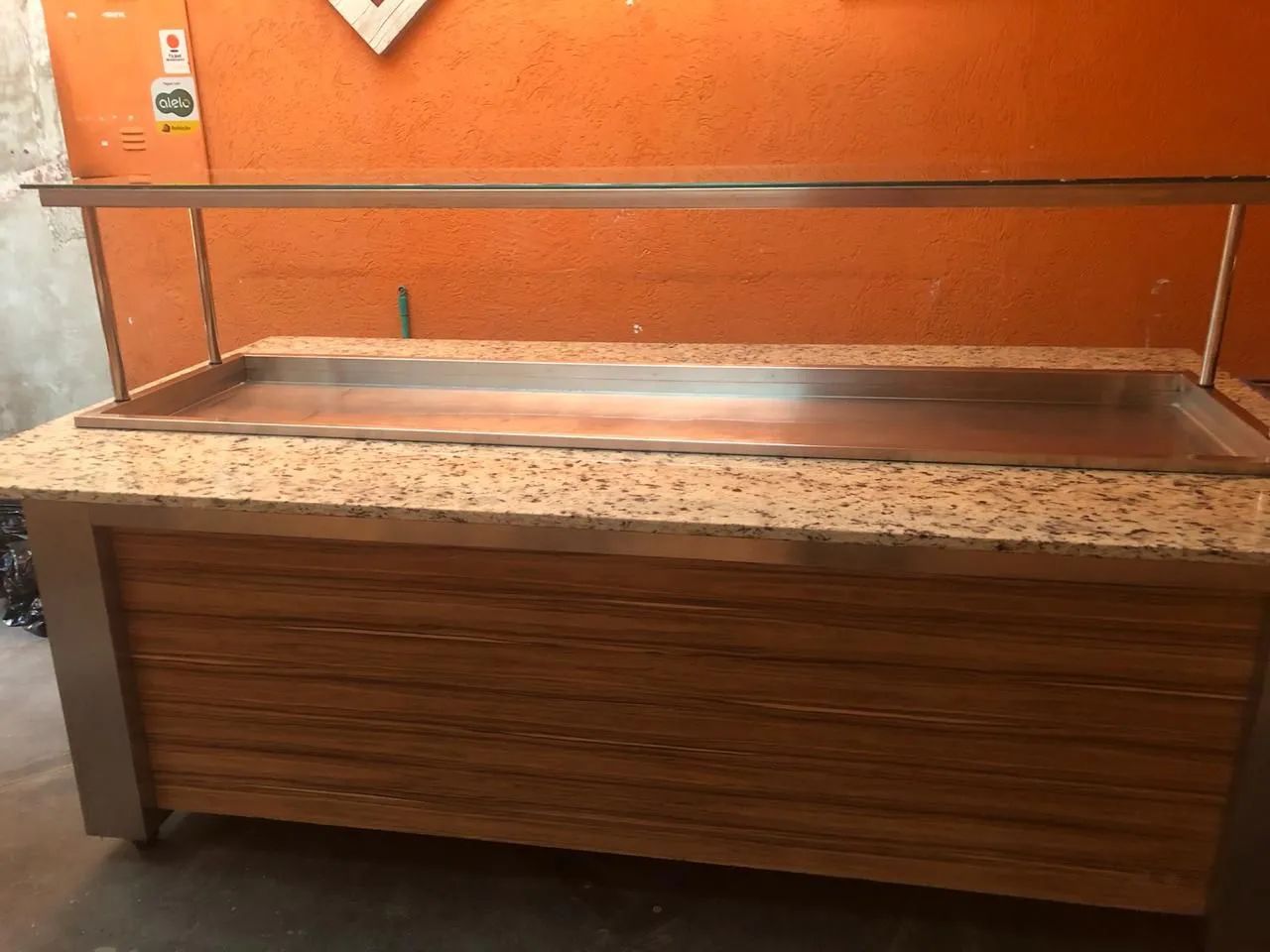 Balcão térmico Pista fria allkit 