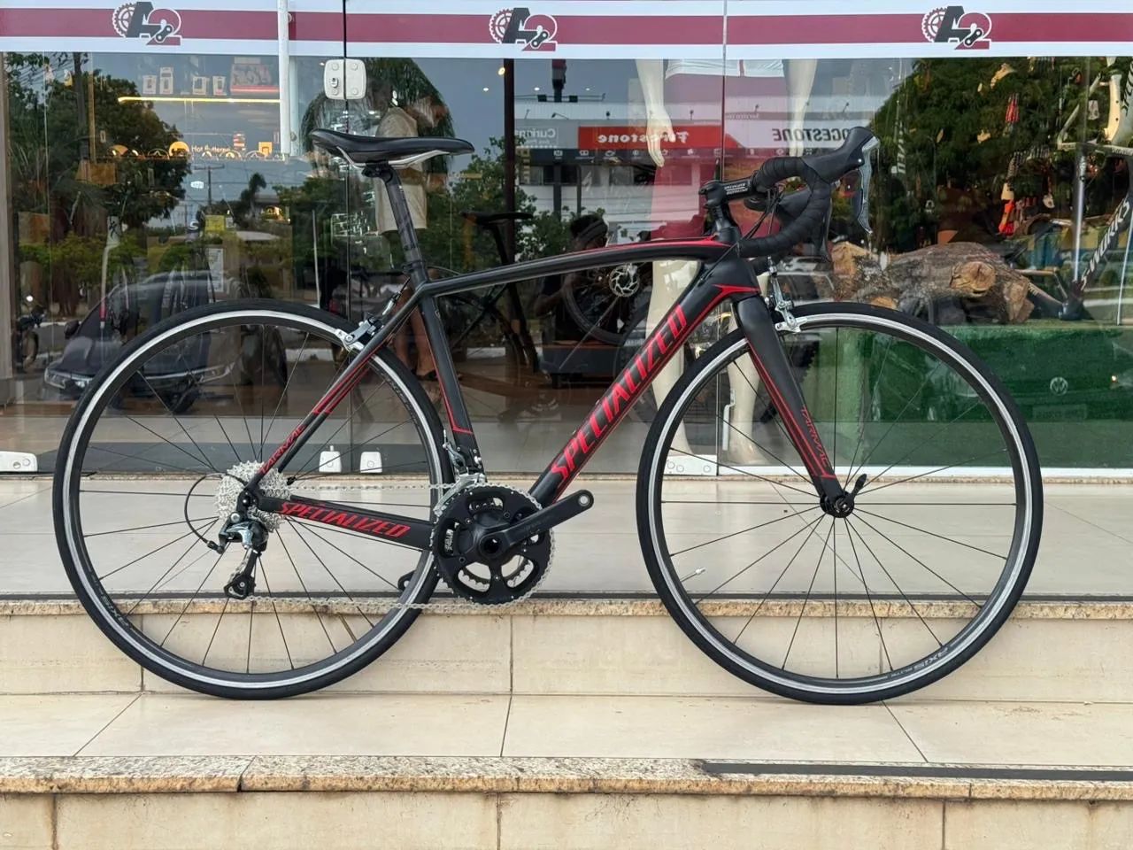 Bicicleta Speed Specialized SL5 Full Carbon Tam. 54 - Shimano Tiagra - Foto 3