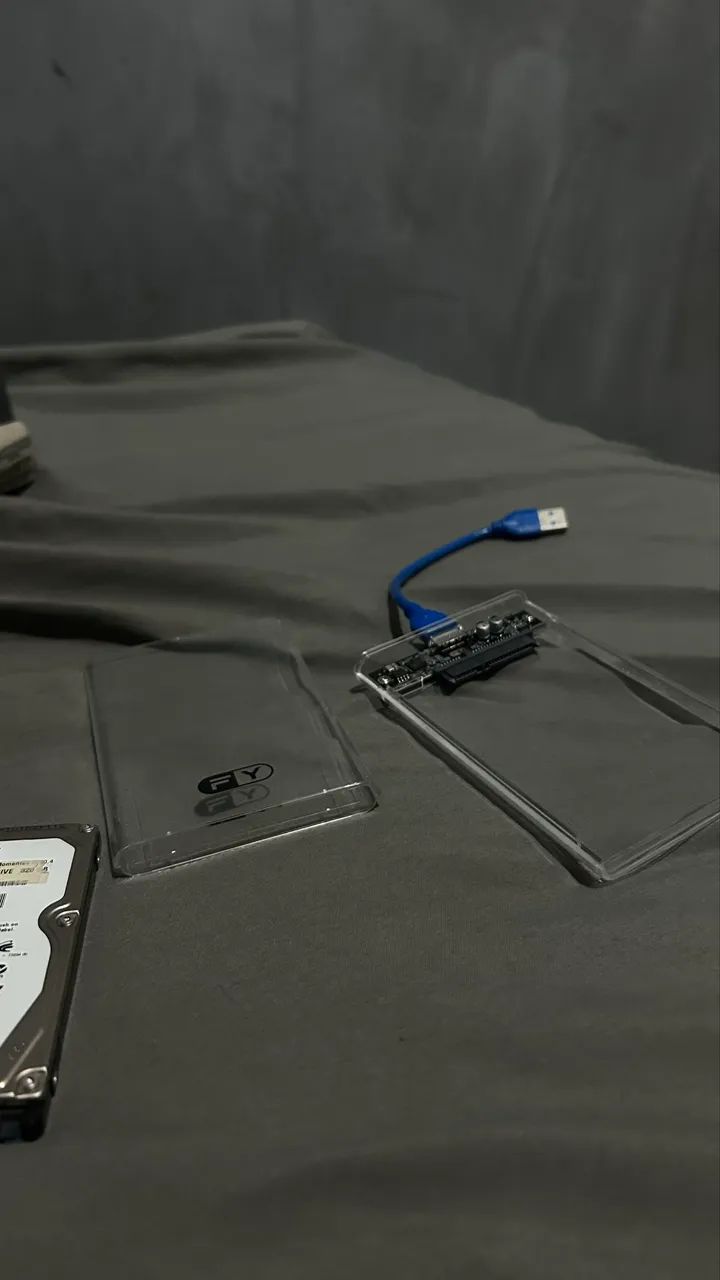 Hd 500Gb Seagate, mais uma case para usar em console e pc - Foto 2
