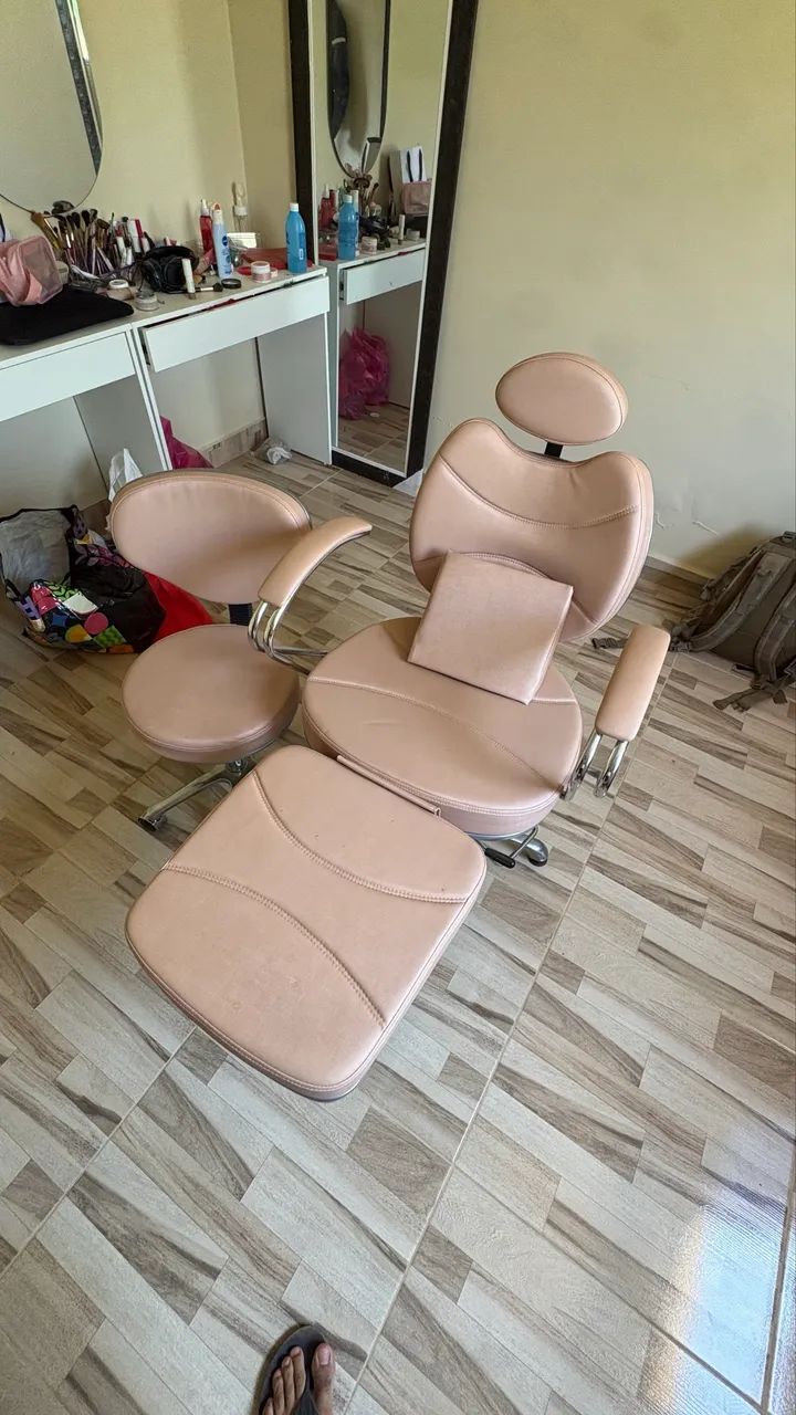 Cadeira para salão com inclinação total - Foto 3