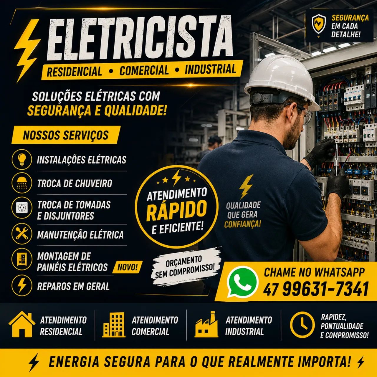 Serviços de elétrica 