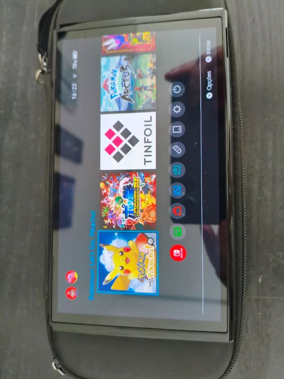 Nintendo switch OLED (Desbloqueado) Com estojo  - Foto 5
