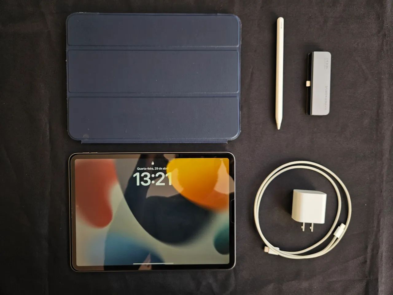 iPad Pro 11'' M1 128GB | Kit Completo c/ Apple Pencil + acessórios