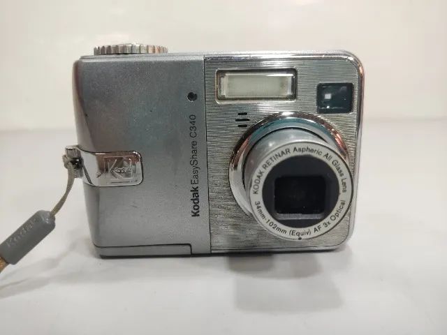 Câmera Digital Kodak Easyshare C340 5.0mp Funciona Ok Ptc (Usado) - Foto 5