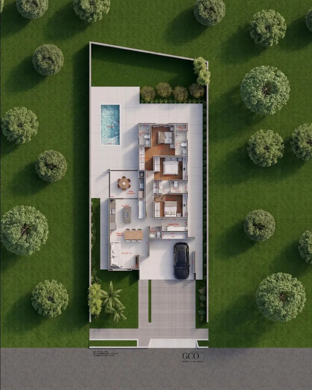 casa - Loteamento Caminhos de San Conrado - Campinas - Foto 3