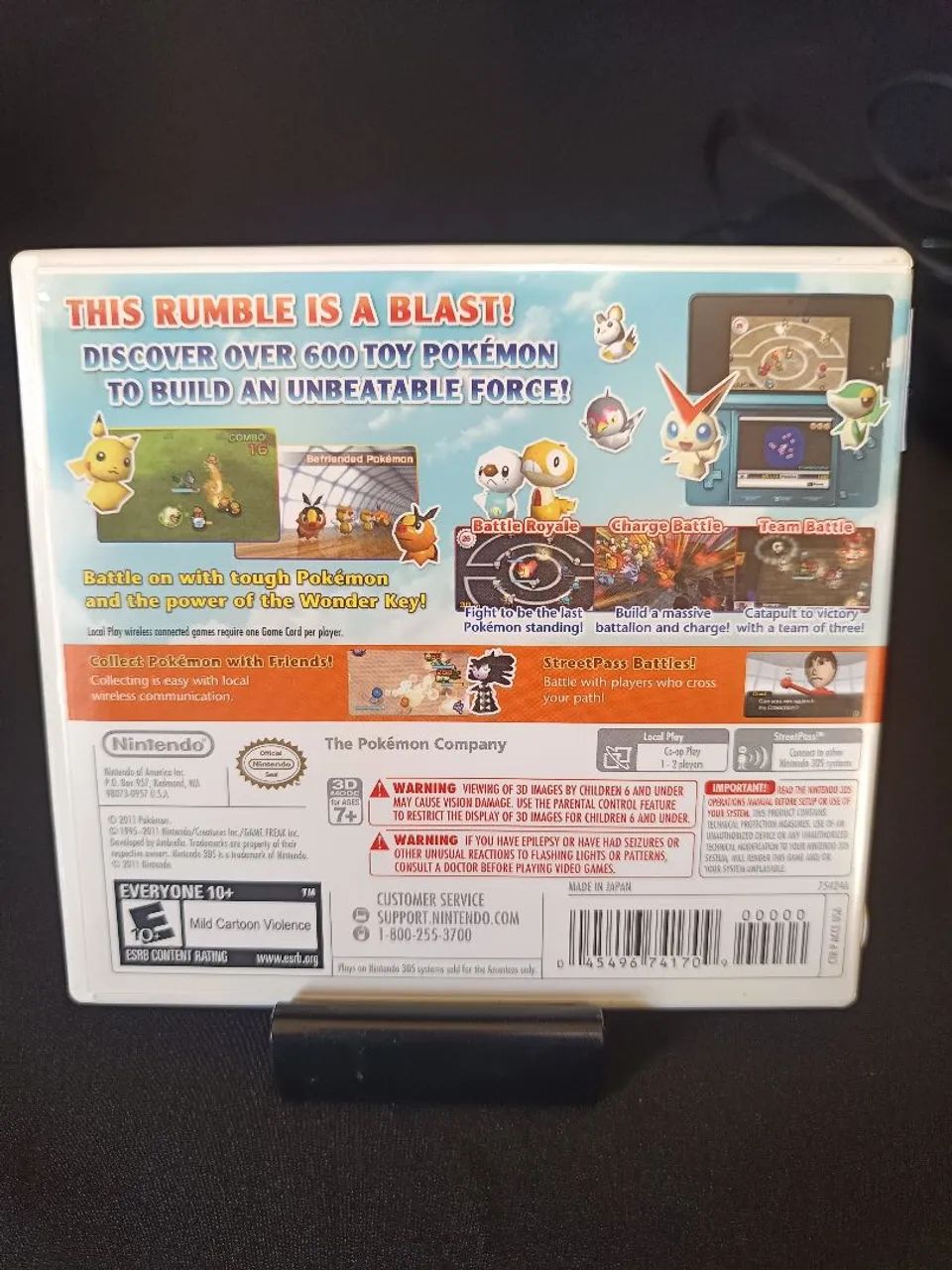 Jogo Pokémon Rumble Blast 3DS - Foto 2