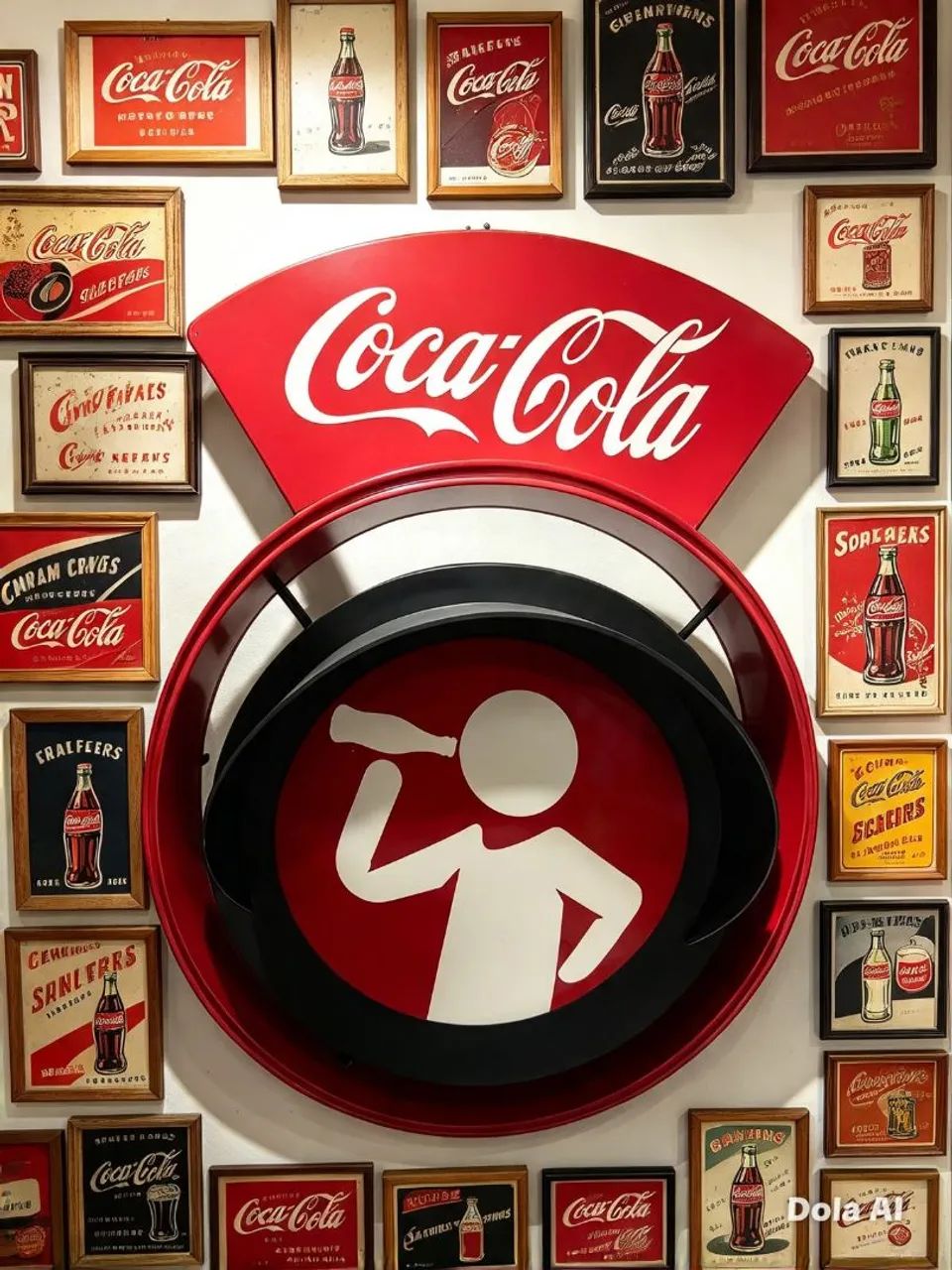Letreiro coca cola
