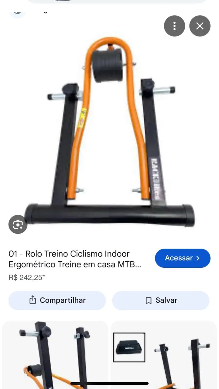 Para fazer exercício com sua bike  - Foto 2