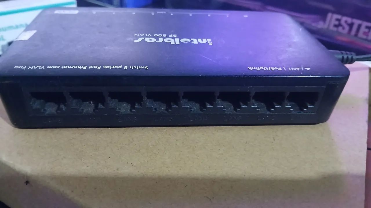 Switch 8 portas sf 800 lan - Foto 2