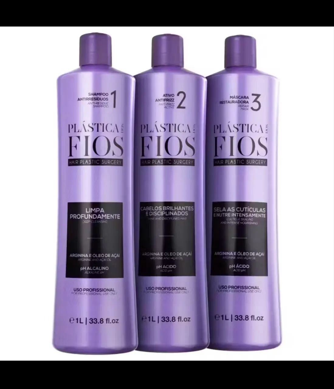 KIT PLÁSTICA DOS FIOS CADIVEU