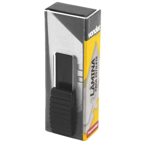 Lâmina Trapezoidal Para Estilete Vonder 35.99.000.002 - Foto 2