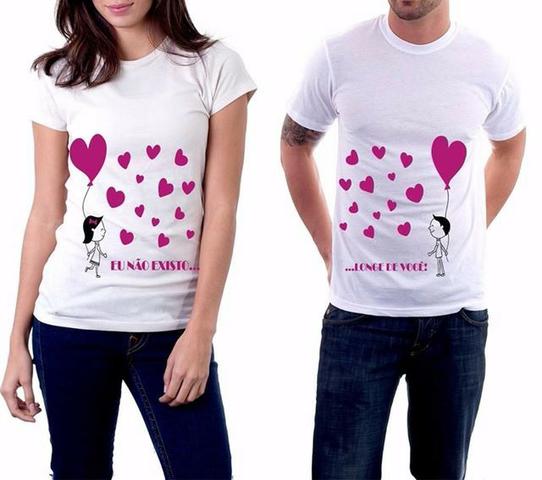 Camisetas personalizadas com temas, fotos, logos e frases - Foto 6