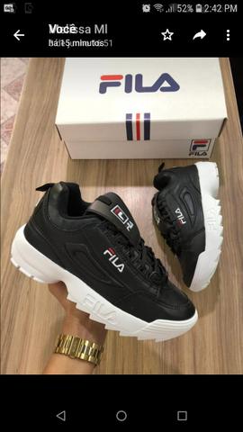 tenis fila disruptor atacado