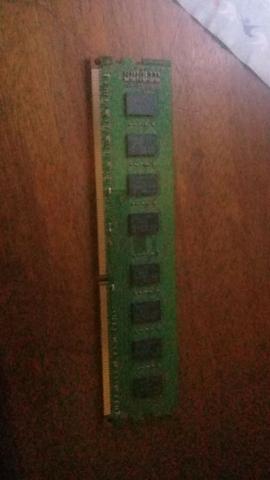 2 memórias ram ddr3 4gb cada