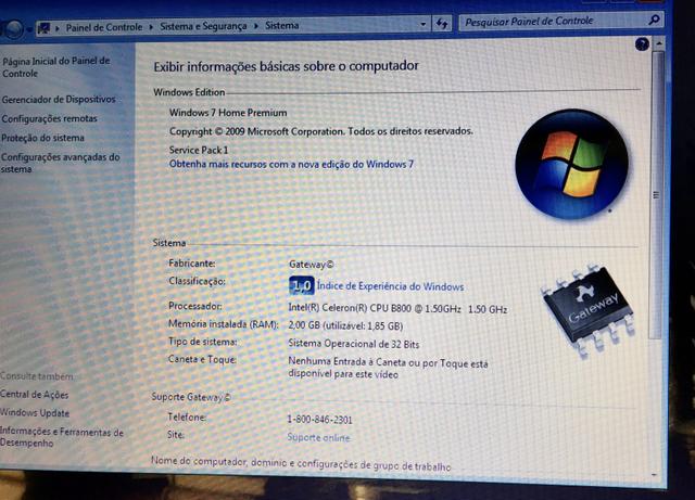 Vende-se Notebook Gateway - Foto 4
