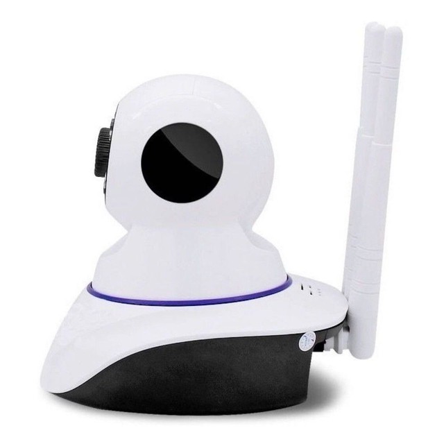 Câmera robô três antenas Ip wifi 360° 720p sistema yosse top de linha  - Foto 2