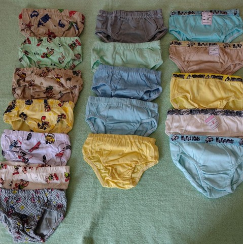 Cueca Infantil 100% Algodão R$7 cada - Foto 3