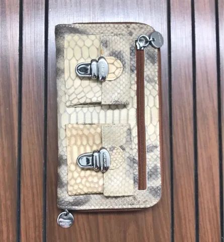 Bolsa carteira couro marca luz da lua  - Foto 5