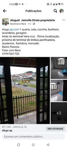 Captação de Apartamento para locação na Rua Virgínia Ferreira Gomes,   Floresta, Joinville, SC