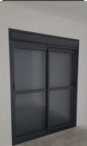 Porta balcão com persiana  linha gold - Foto 5