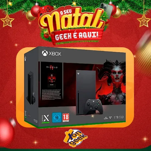 Xbox Series X - 1TB + Diablo IV - Troca Game - Video Games NOVOS e  SEMINOVOS com garantia. Entregamos para todo o Brasil