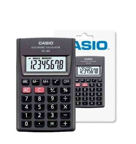 Calculadora De Bolso HL-4A 8 Dígitos Casio - original