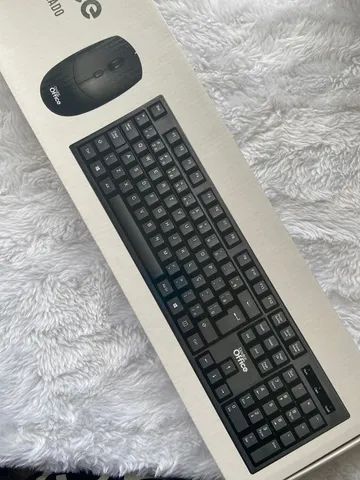 Teclado e mouse sem fio 