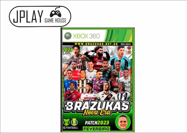 Futebol Atualizado PES Jogo Xbox 360 Dvd LT 3.0 - Desbloqueado