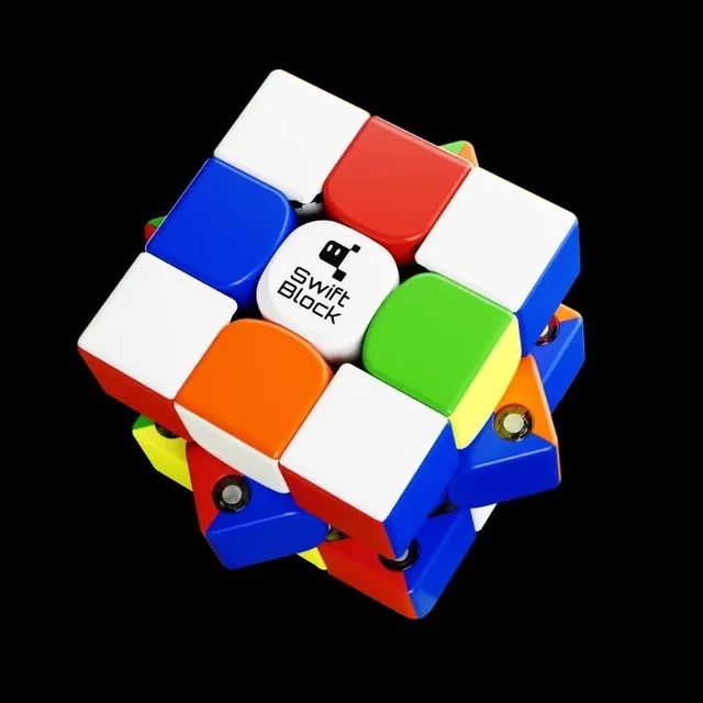 Cubo Mágico Gan 3x3 Swift Block Magnético