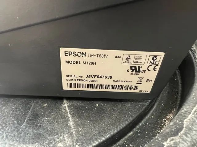 Impressora Térmica Epson TM-T88IV com Bobinas - Foto 3