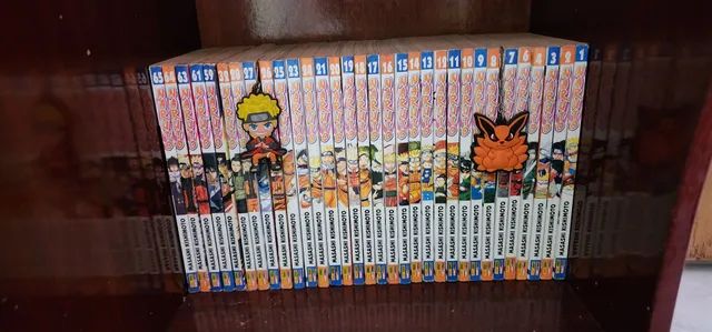 Mangá Naruto Clássico Coleção Completa