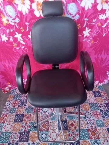 Cadeira para salão de cabeleireiro.