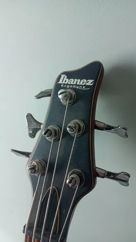 Baixo Elétrico 5 cordas Ativo Ibanez Ergodyne EDB555 + Hard Case