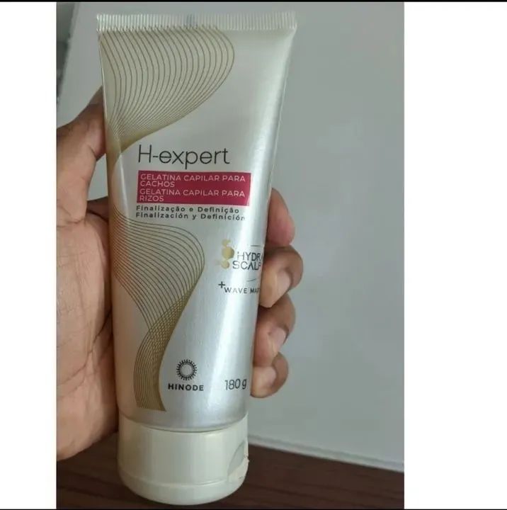Gelatina Capilar H-expert Para Cacho Hinodes  - Foto 3